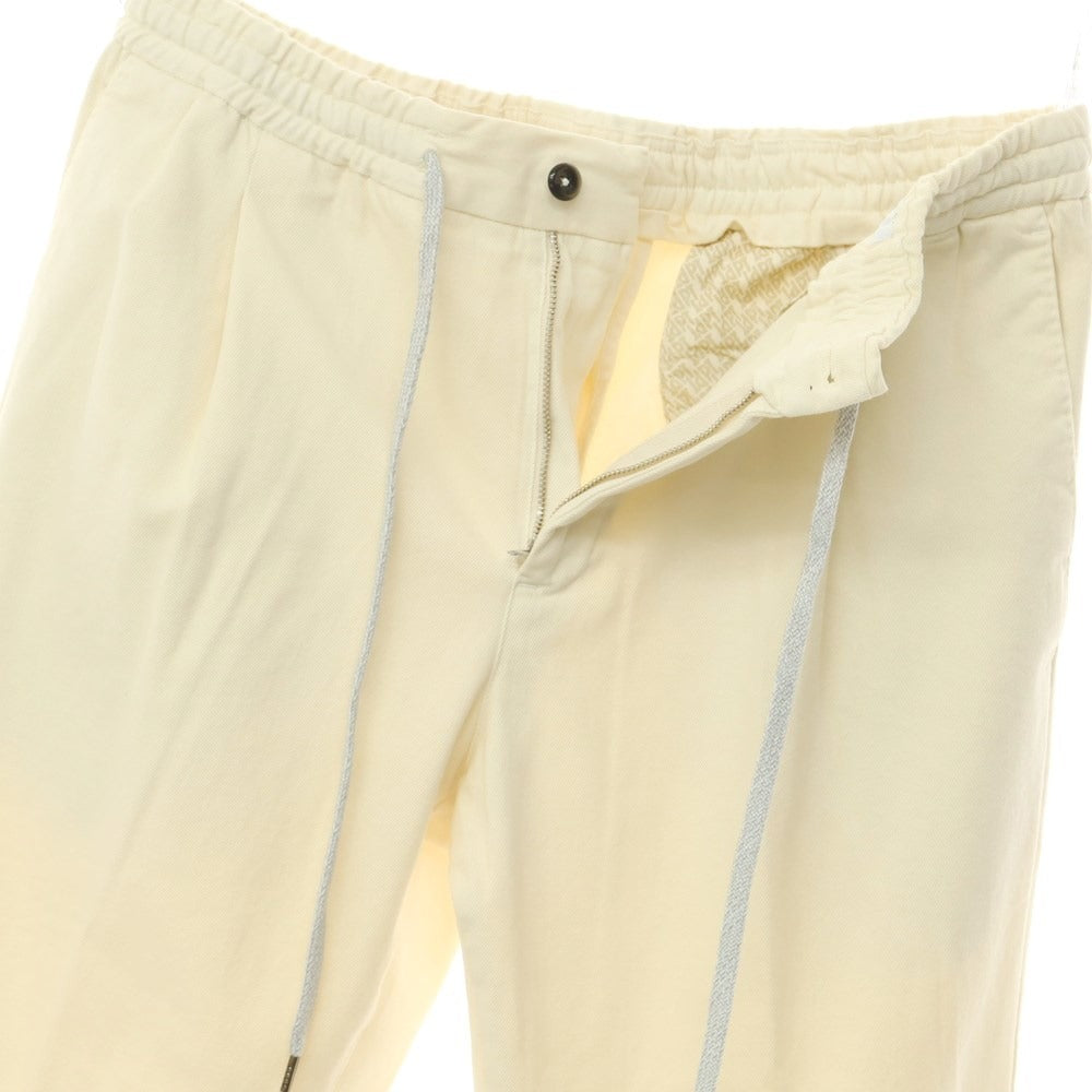 [New] PT TORINO Cotton Cashmere Casual Slacks Pants
 Off-white [Size 48] [WHT] [A/W] [Condition Rank N] [Men&