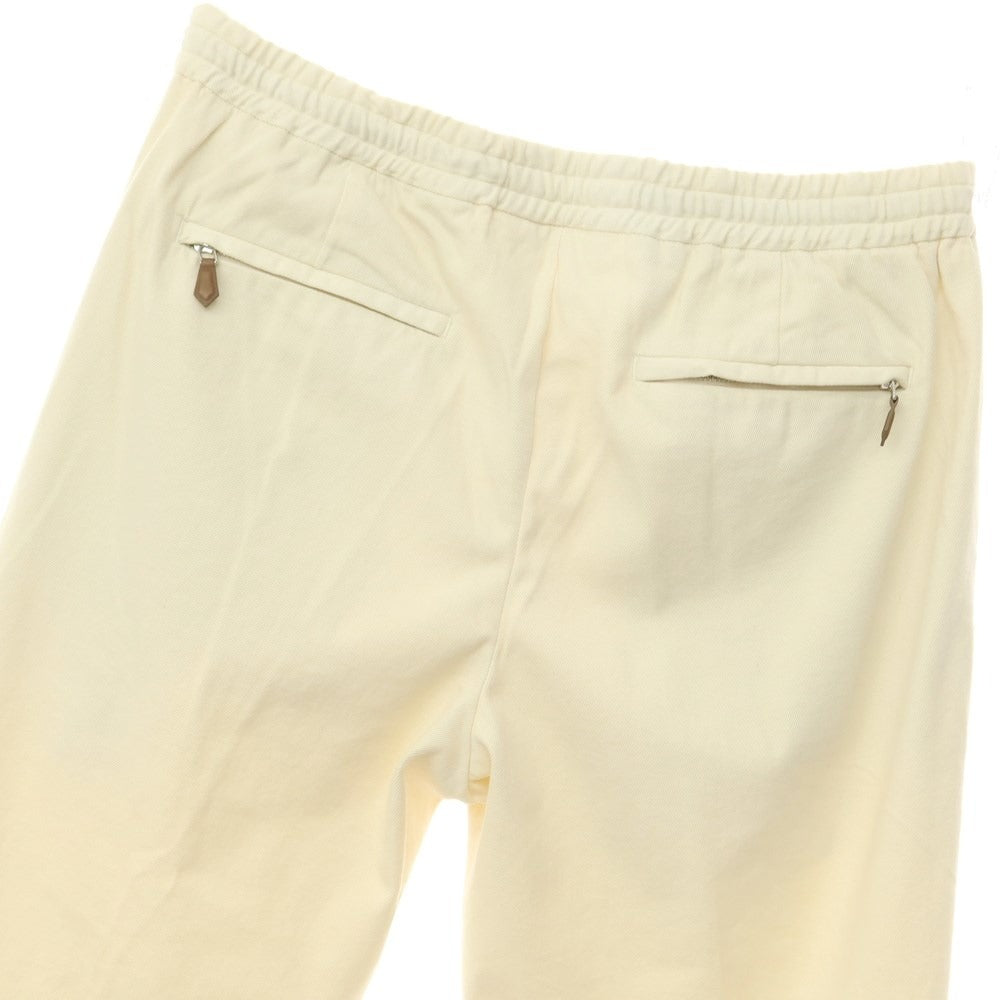[New] PT TORINO Cotton Cashmere Casual Slacks Pants
 Off-white [Size 48] [WHT] [A/W] [Condition Rank N] [Men&