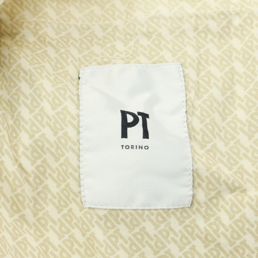 [New] PT TORINO Cotton Cashmere Casual Slacks Pants
 Off-white [Size 48] [WHT] [A/W] [Condition Rank N] [Men&