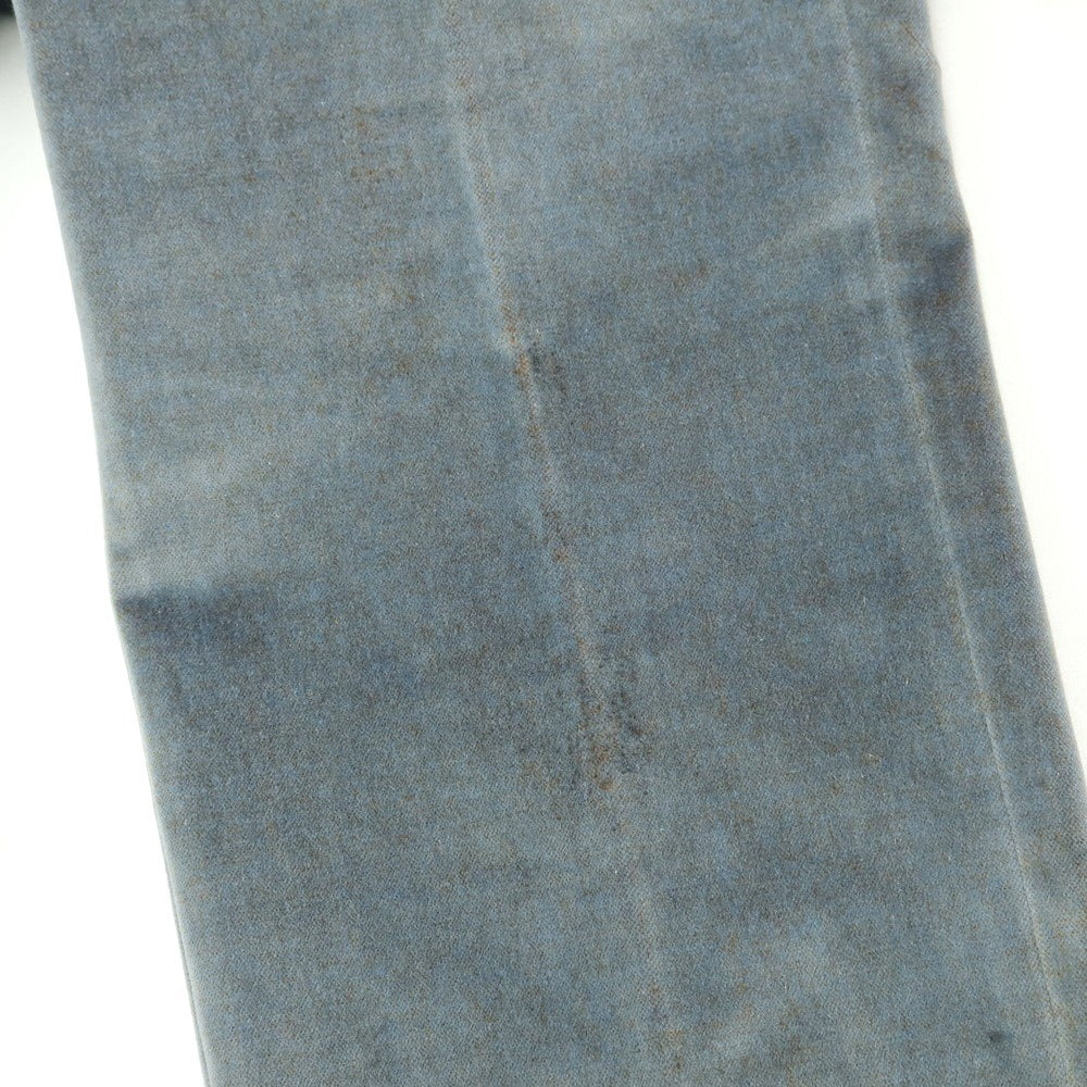 [New Outlet] PT TORINO Cotton Velour Casual Slacks Pants
 Blue gray [Size 46] [GRY] [A/W] [Condition rank N-] [Men&