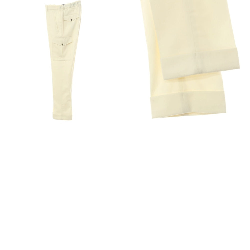 [Used] PT TORINO wool casual slacks pants
 White [Size 46] [WHT] [A/W] [Condition Rank B] ​​[Men&