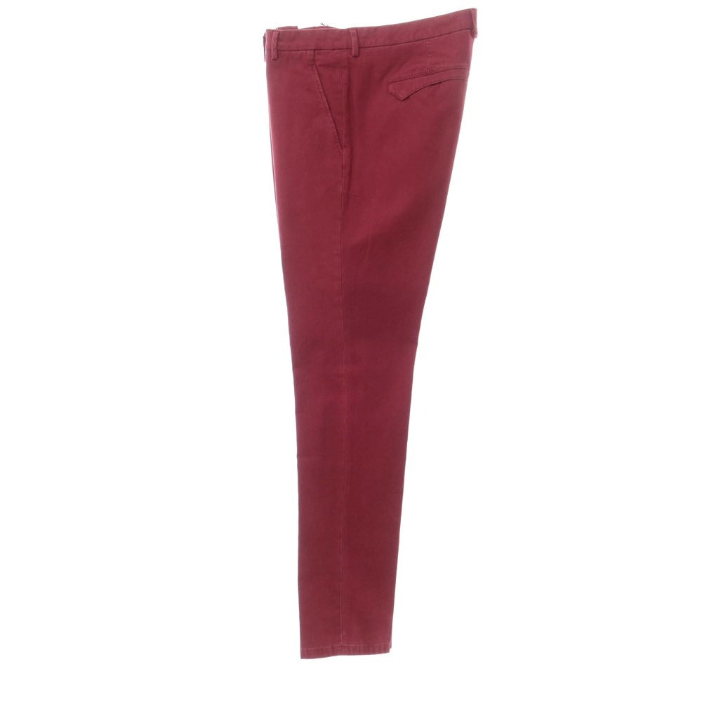 [New] PT TORINO Cotton Lyocell Casual Slacks Pants
 Wine red [Size 32] [RED] [S/S/A/W] [Condition rank N] [Men&