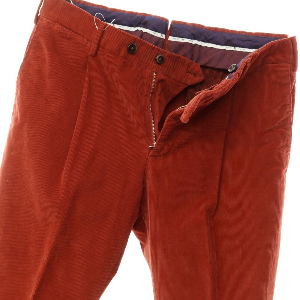 [New Outlet] PT TORINO Cotton Corduroy Pants
 Dark orange [Size 48] [ORG] [A/W] [Condition rank N-] [Men&