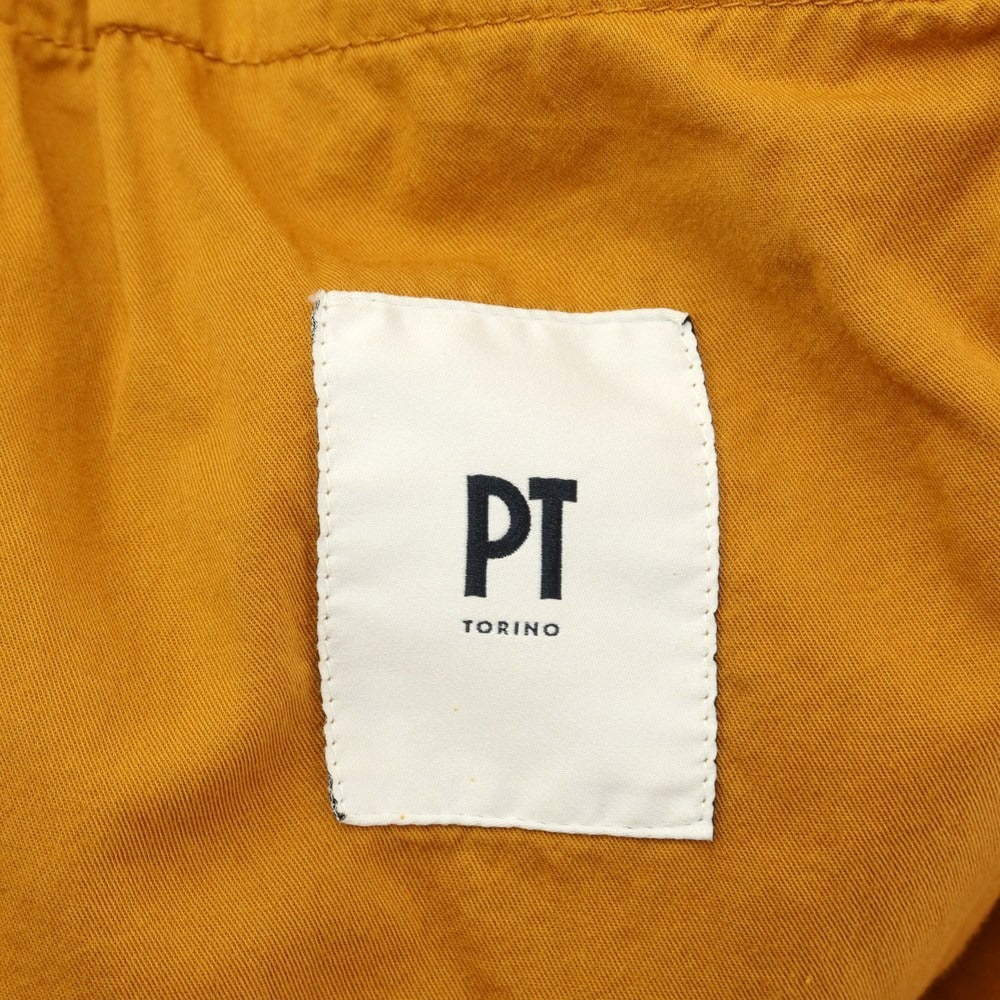 [New] PT TORINO ReWorked Cotton Velour Casual Slacks Pants Orange Brown [Size 30] [BRW] [A/W] [Condition Rank N] [Men&