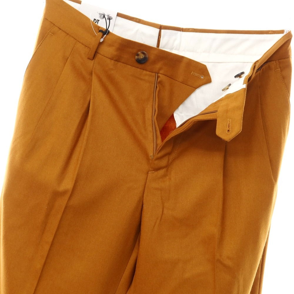 [New] PT TORINO ReWorked Wool Casual Slacks Pants
 Orange brown [Size 46] [BRW] [A/W] [Condition rank N] [Men&