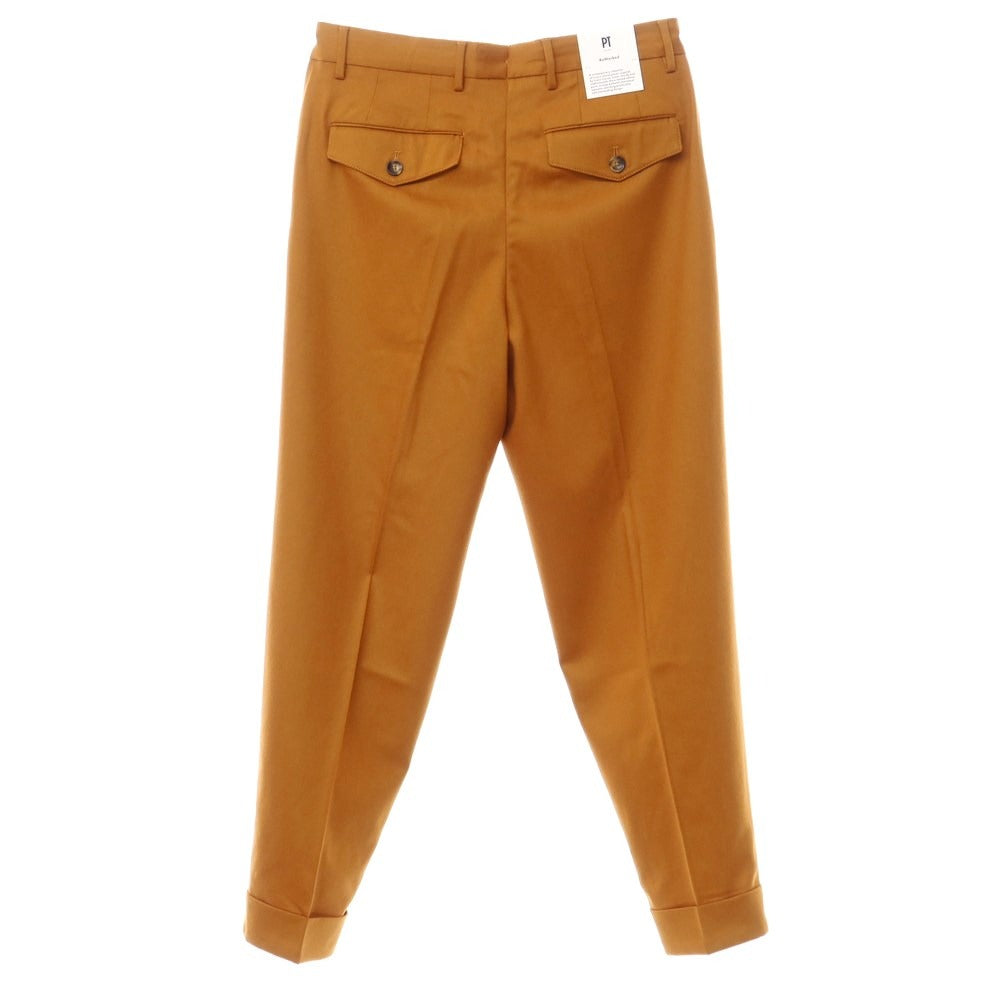 [New] PT TORINO ReWorked Wool Casual Slacks Pants
 Orange brown [Size 46] [BRW] [A/W] [Condition rank N] [Men&