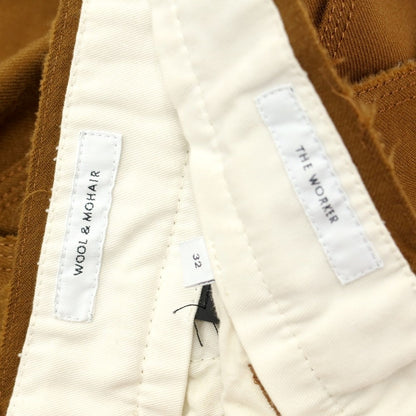 [New] PT TORINO ReWorked Wool Mohair Repaired &amp;amp; Painted Work Pants
 Brown [Size 32] [BRW] [A/W] [Condition Rank N] [Men&