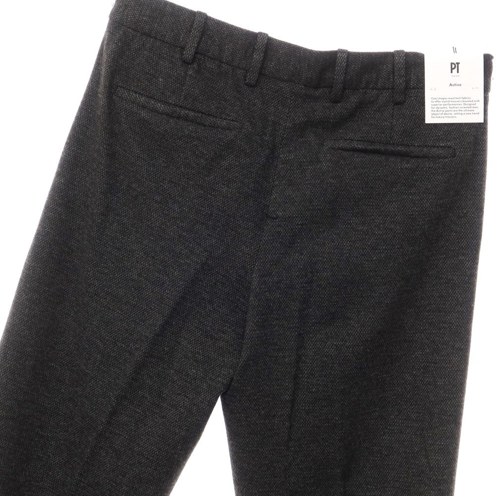 [New] PT TORINO Active Rayon Nylon Casual Slacks Pants
 Dark gray [Size 48] [GRY] [A/W] [Condition rank N] [Men&