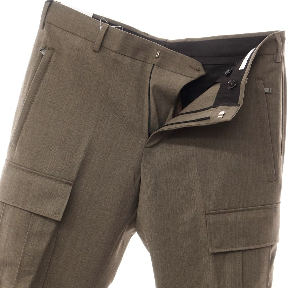 [New] PT TORINO Active polyester wool casual slacks pants
 Warm gray [Size 52] [GRY] [A/W] [Condition rank N] [Men&