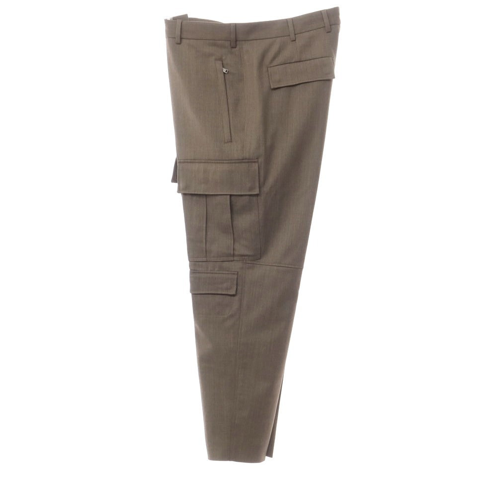 [New] PT TORINO Active polyester wool casual slacks pants
 Warm gray [Size 52] [GRY] [A/W] [Condition rank N] [Men&