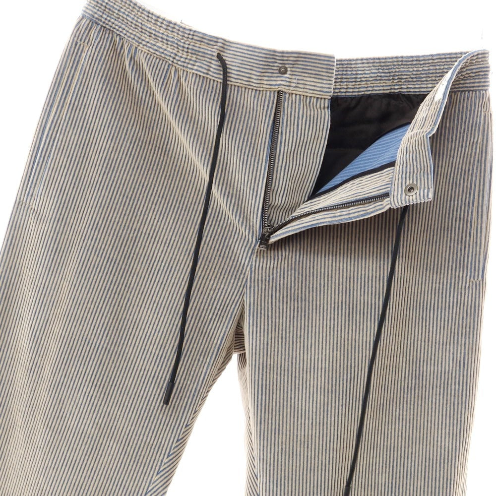 [New] PT TORINO Active Cotton Corduroy Pants
 Blue x Beige [Size 44] [BLU] [A/W] [Condition Rank N] [Men&