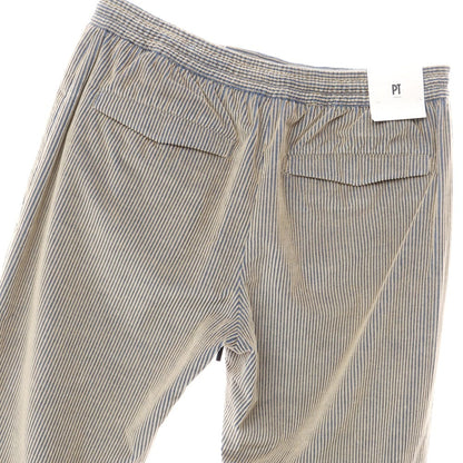 [New] PT TORINO Active Cotton Corduroy Pants
 Blue x Beige [Size 44] [BLU] [A/W] [Condition Rank N] [Men&