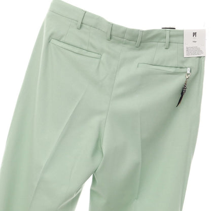 [New] PT TORINO Edge Wool Casual Slacks
 Mint green [Size 50] [GRN] [A/W] [Condition rank N] [Men&