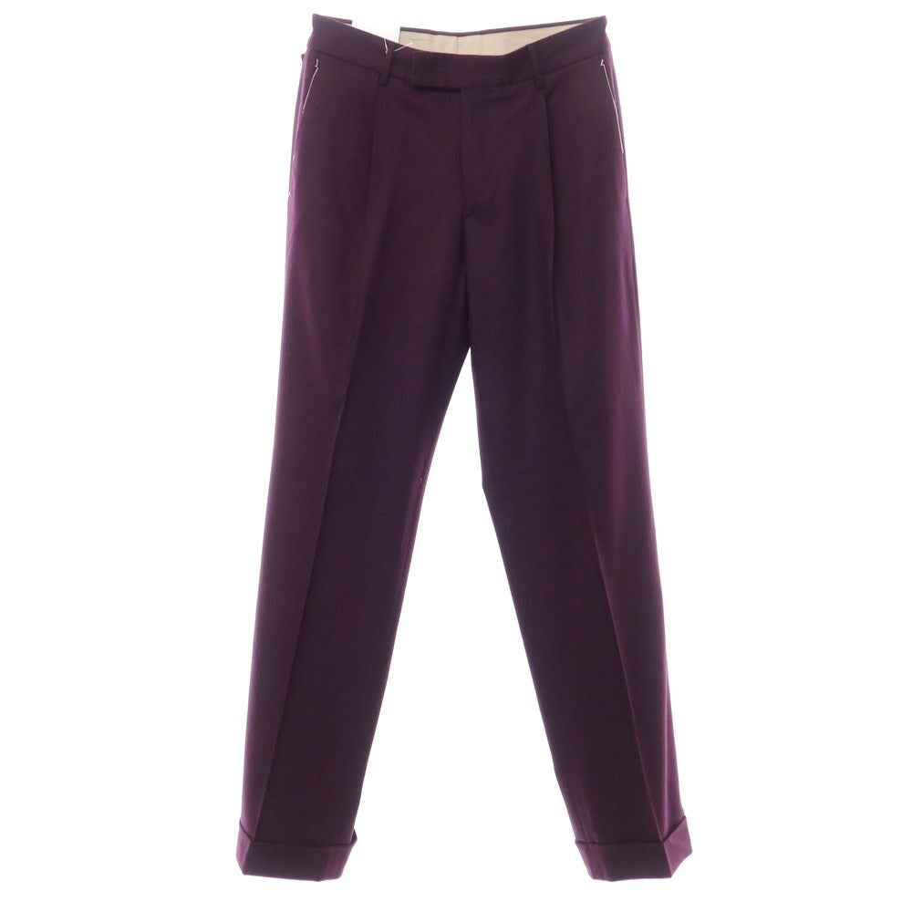 [New] PT TORINO Edge Wool Casual Slacks
 Purple [Size 44] [PUP] [A/W] [Condition Rank N] [Men&