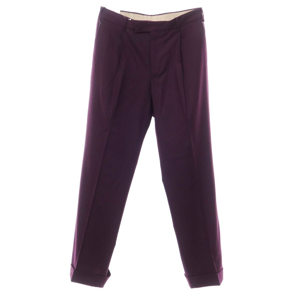 [New] PT TORINO Edge Wool Casual Slacks
 Purple [Size 50] [PUP] [A/W] [Condition Rank N] [Men&