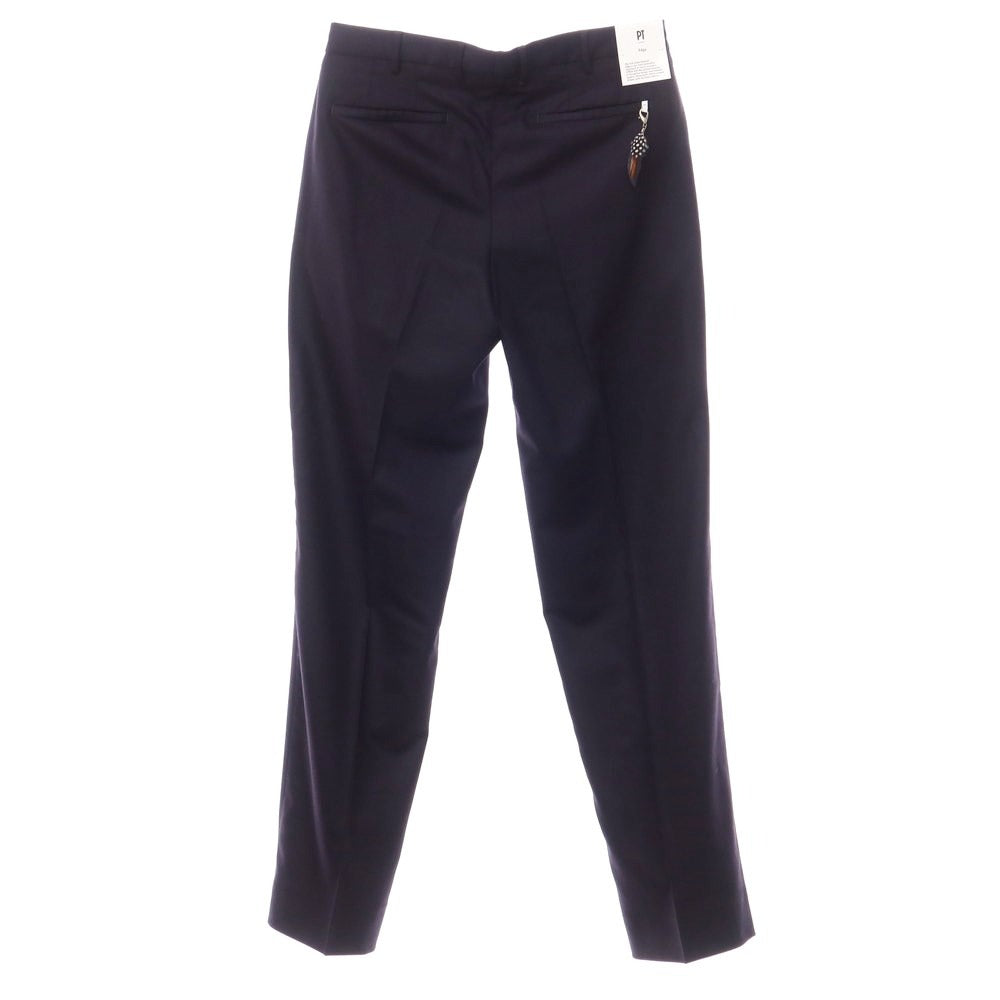 [New] PT TORINO Edge Wool Dress Slacks Pants
 Dark Navy [Size 48] [NVY] [A/W] [Condition Rank N] [Men&