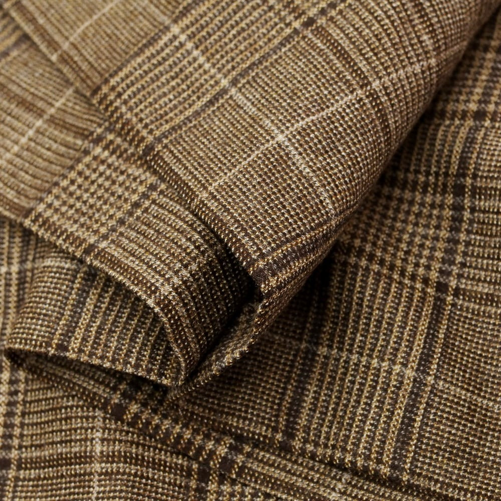 [Used] PT TORINO wool check casual slacks
 Brown [Size 46] [BRW] [A/W] [Condition Rank A] [Men&