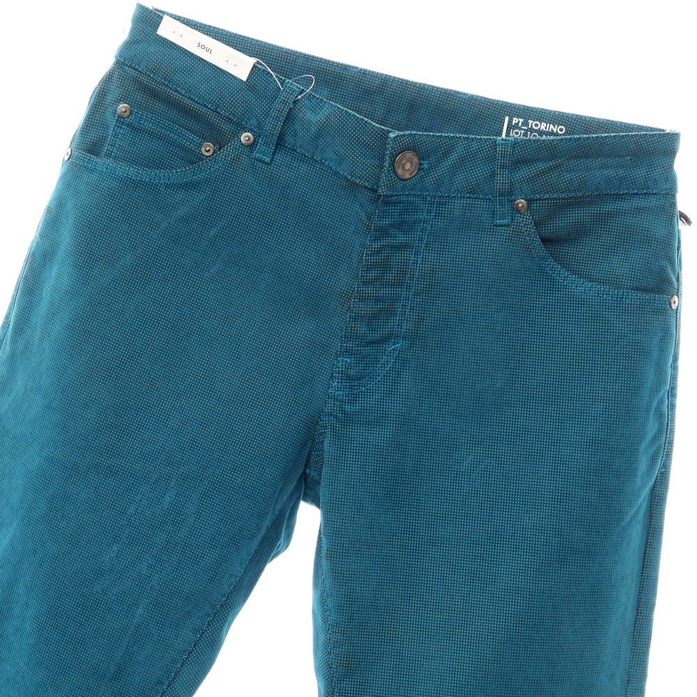 [New] PT Torino SOUL Cotton 5 Pocket Pants
 Blue [Size 32] [BLU] [A/W] [Condition Rank N] [Men&