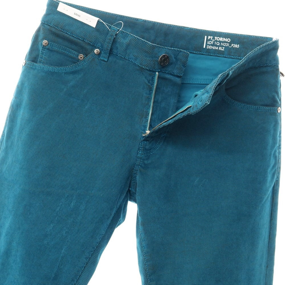 [New] PT Torino SOUL Cotton 5 Pocket Pants
 Blue [Size 32] [BLU] [A/W] [Condition Rank N] [Men&