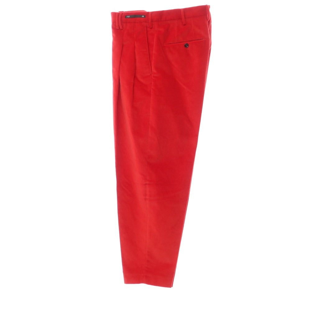 [Used] PT TORINO Cotton Velvet Casual Slacks
 Red [Size 48] [RED] [A/W] [Condition Rank B] ​​[Men&