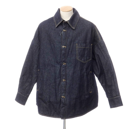 [New Outlet] Bagutta Oversized Padded Denim Jacket Navy [Size S] [NVY] [A/W] [Condition Rank N-] [Men&