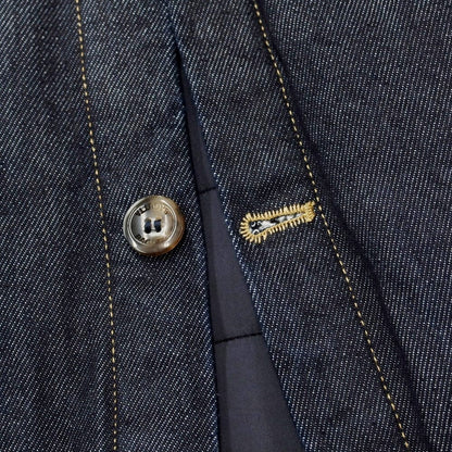 [New Outlet] Bagutta Oversized Padded Denim Jacket Navy [Size S] [NVY] [A/W] [Condition Rank N-] [Men&