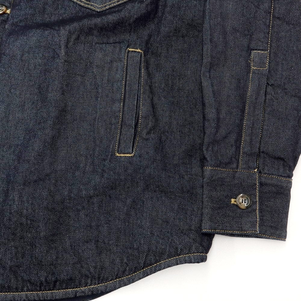 [New Outlet] Bagutta Oversized Padded Denim Jacket Navy [Size S] [NVY] [A/W] [Condition Rank N-] [Men&