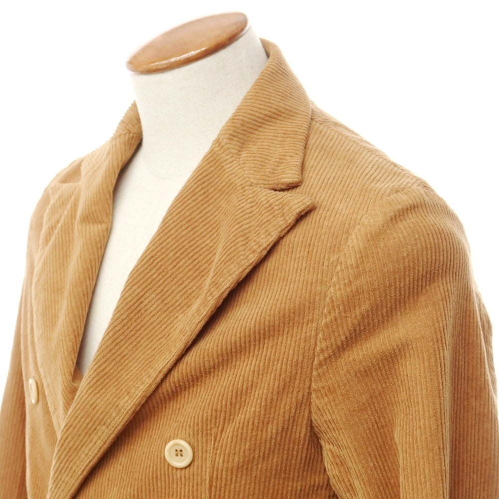 [Used] Bagutta Stretch Corduroy Double Jacket Camel [Size 48] [BRW] [A/W] [Condition Rank B] ​​[Men&