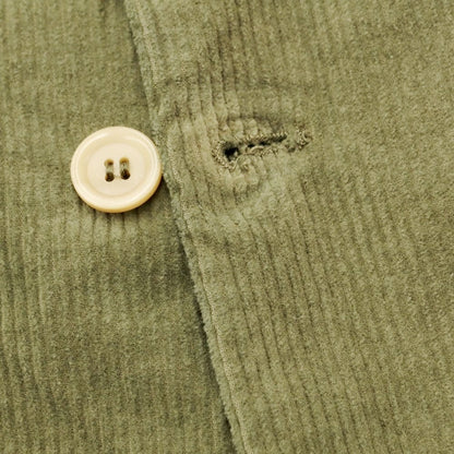 [New Outlet] Bagutta Stretch Corduroy Double Jacket Olive [Size 48] [GRN] [A/W] [Condition Rank N-] [Men&