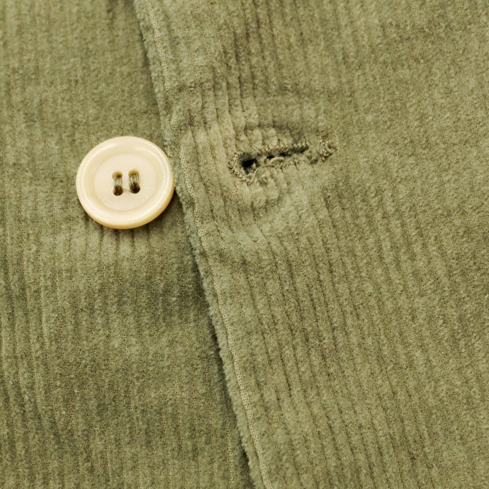 [New Outlet] Bagutta Stretch Corduroy Double Jacket Olive [Size 50] [GRN] [A/W] [Condition Rank N-] [Men&