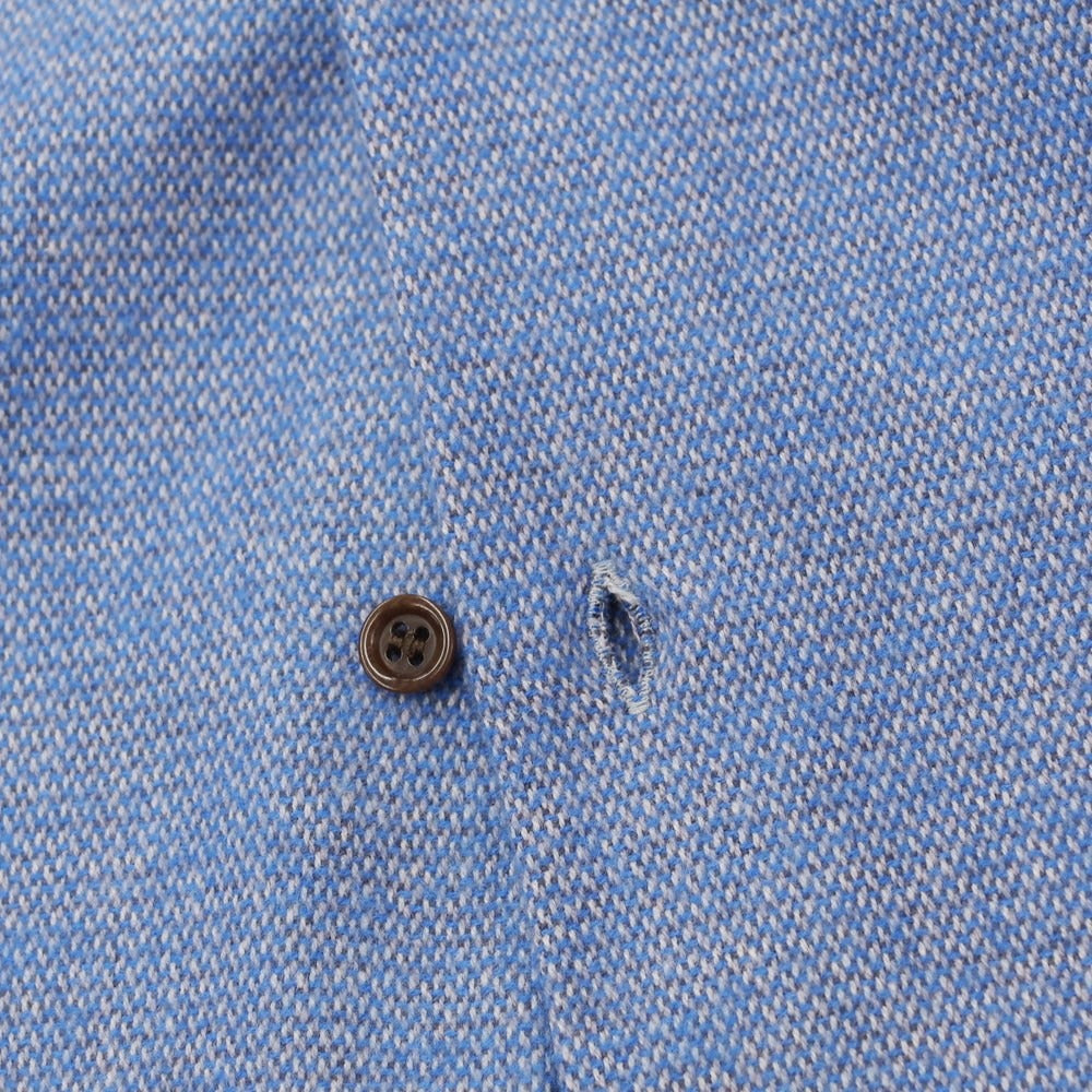 [New] Bagutta Brushed Cotton Oversized Casual Shirt Blue [Size M] [BLU] [A/W] [Condition Rank N] [Men&
