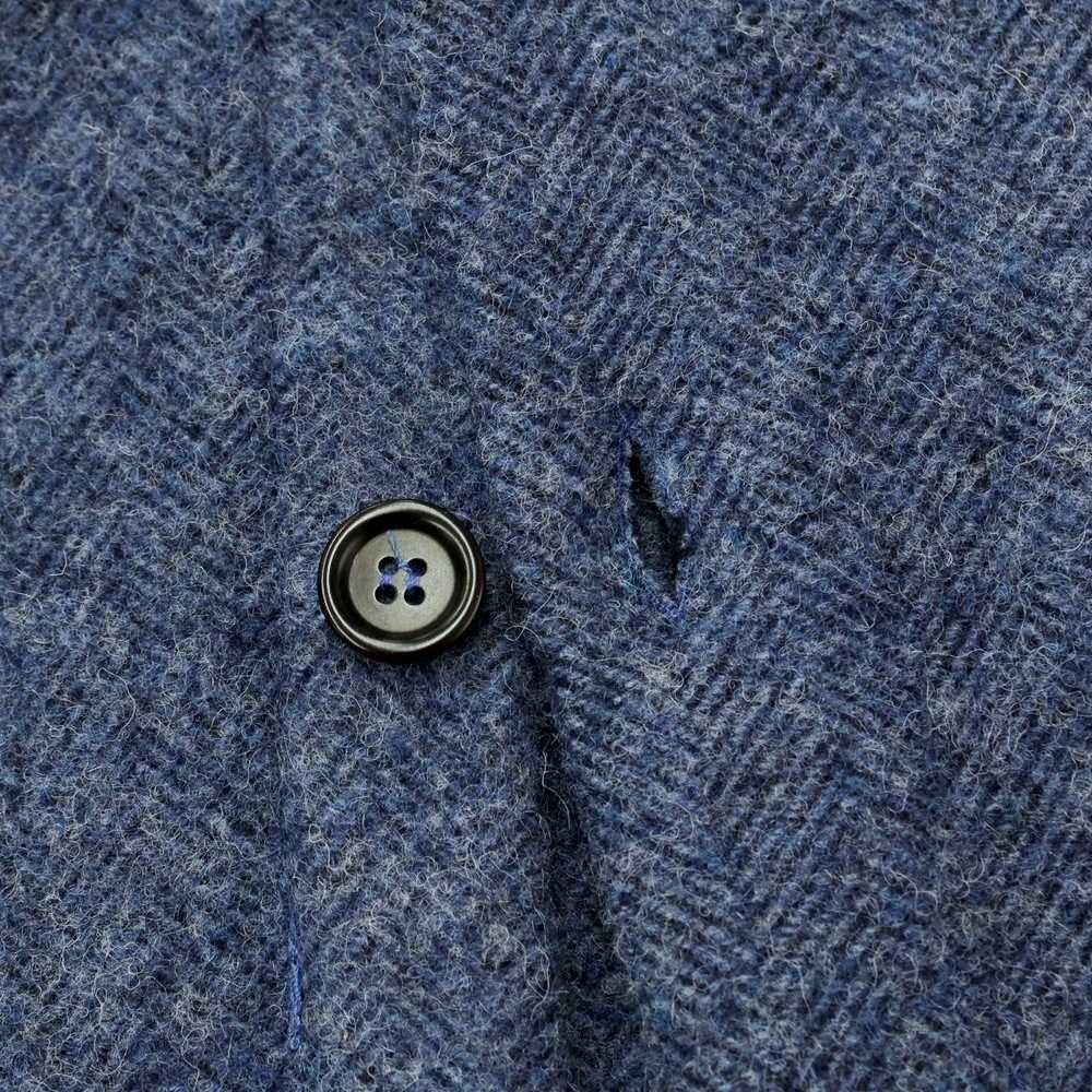 [New] Bagutta Oversized Wool Casual Shirt Navy Blue [Size M] [NVY] [A/W] [Condition Rank N] [Men&