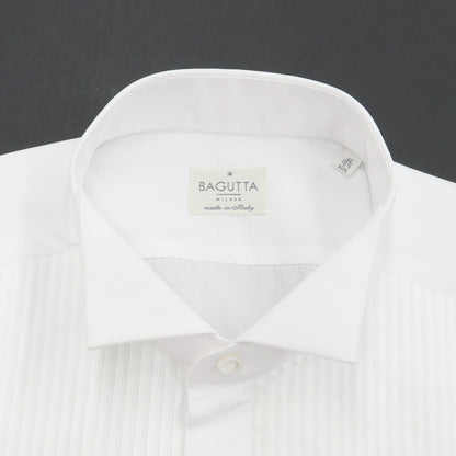 [New] Bagutta Cotton Wing Collar Dress Shirt
 White [Size 42] [WHT] [S/S/A/W] [Condition Rank N] [Men&