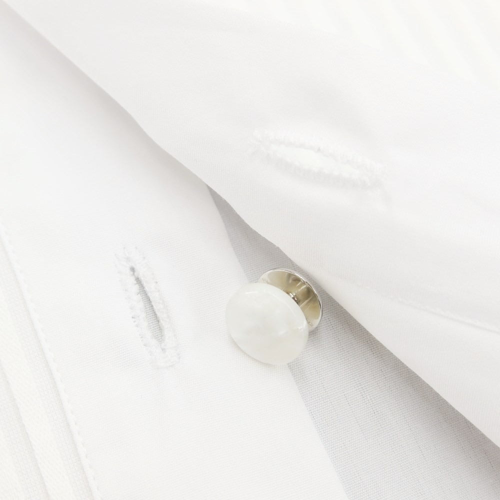 [New] Bagutta Cotton Wing Collar Dress Shirt
 White [Size 42] [WHT] [S/S/A/W] [Condition Rank N] [Men&