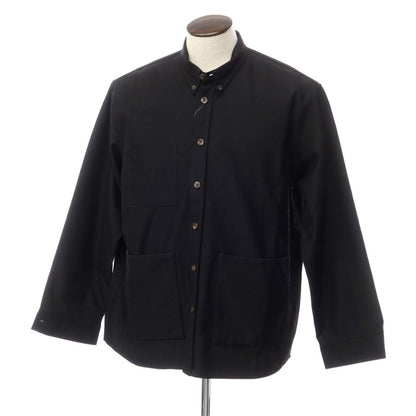 [New] Bagutta Cotton Polyester Button-down Casual Shirt
 Black [Size L] [BLK] [S/S/A/W] [Condition Rank N] [Men&