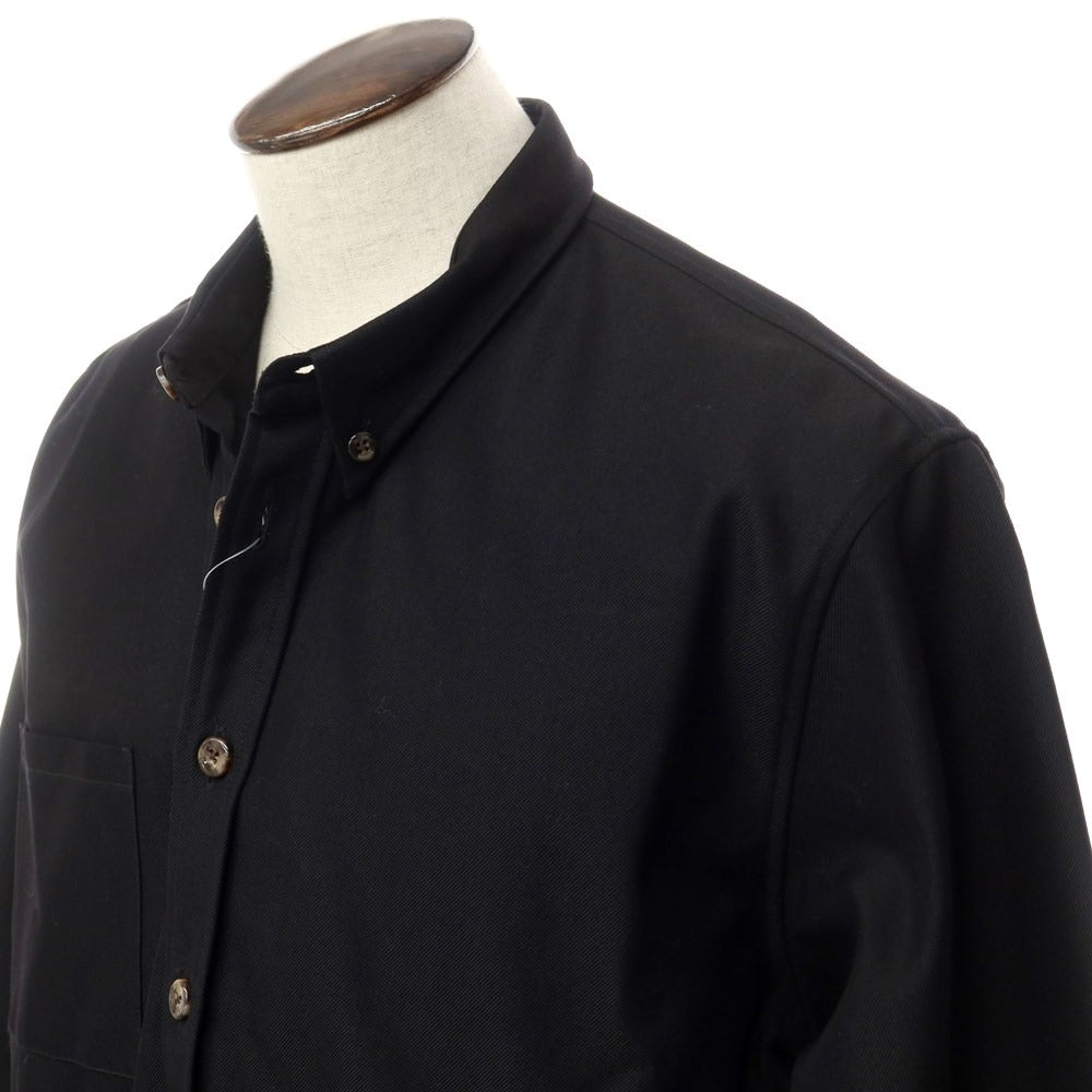 [New] Bagutta Cotton Polyester Button-down Casual Shirt
 Black [Size L] [BLK] [S/S/A/W] [Condition Rank N] [Men&