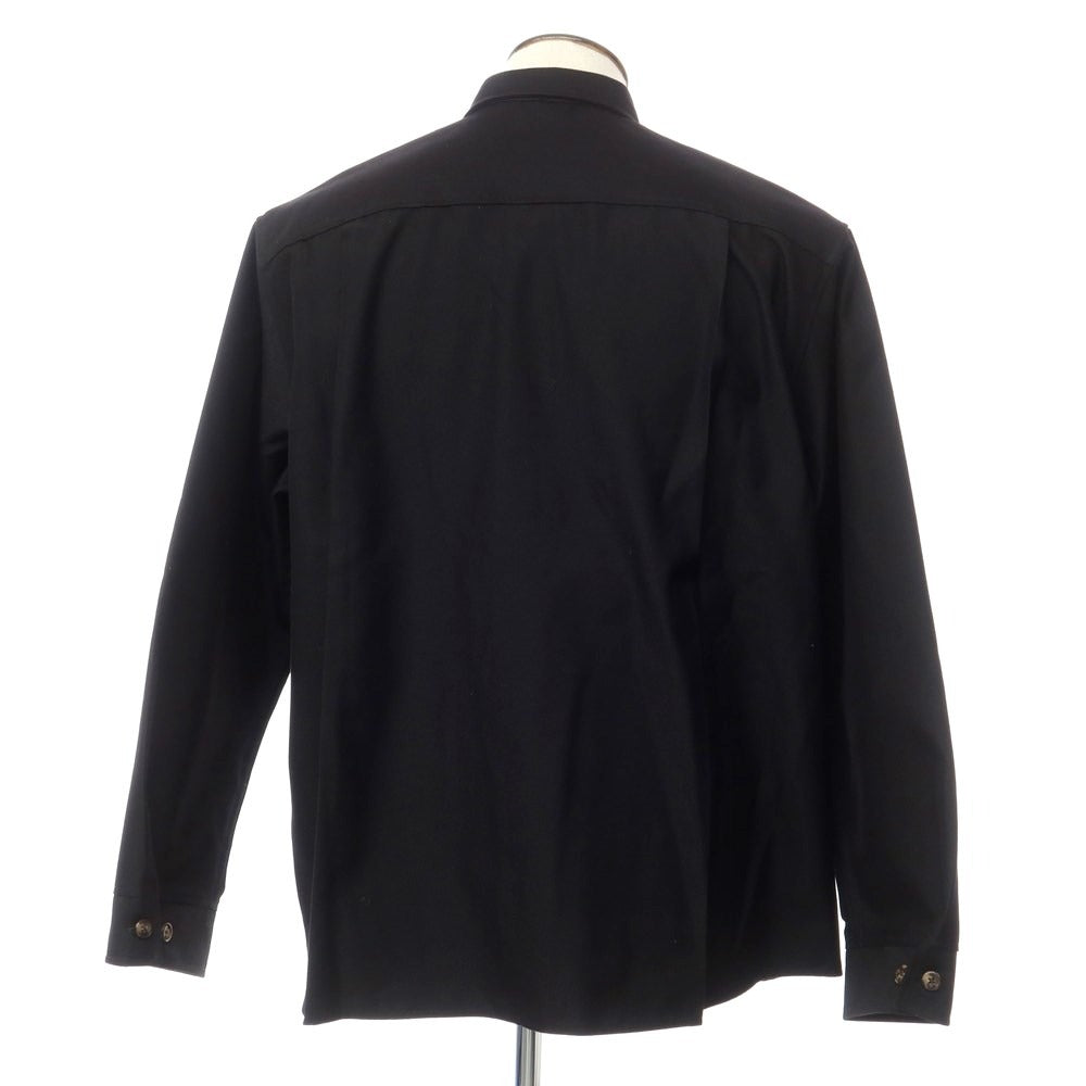 [New] Bagutta Cotton Polyester Button-down Casual Shirt
 Black [Size L] [BLK] [S/S/A/W] [Condition Rank N] [Men&