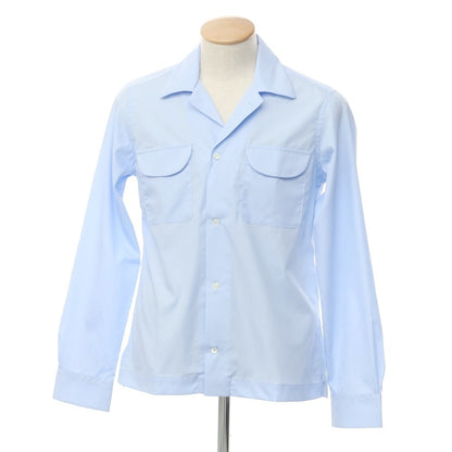 [New] Bagutta Cotton Open Collar Casual Shirt
 Light blue [Size S] [BLU] [S/S/A/W] [Condition rank N] [Men&