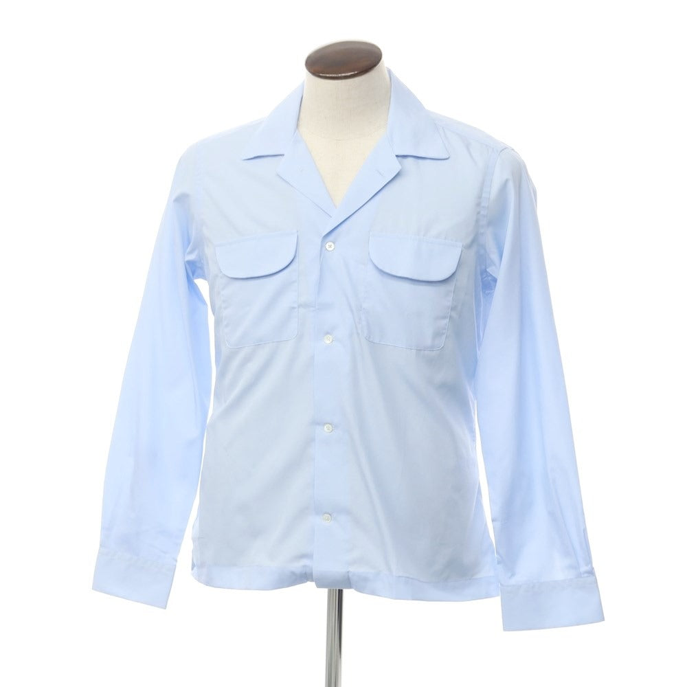 [New] Bagutta Cotton Open Collar Casual Shirt
 Light blue [Size L] [BLU] [S/S/A/W] [Condition rank N] [Men&