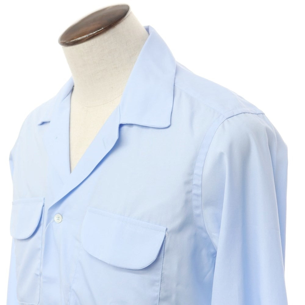 [New] Bagutta Cotton Open Collar Casual Shirt
 Light blue [Size L] [BLU] [S/S/A/W] [Condition rank N] [Men&