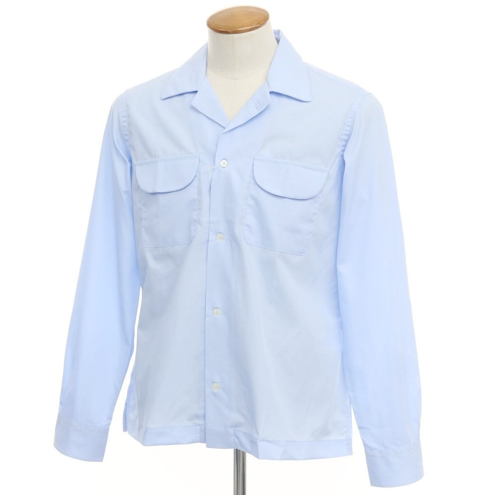 [New] Bagutta Cotton Open Collar Casual Shirt
 Light blue [Size M] [BLU] [S/S/A/W] [Condition rank N] [Men&