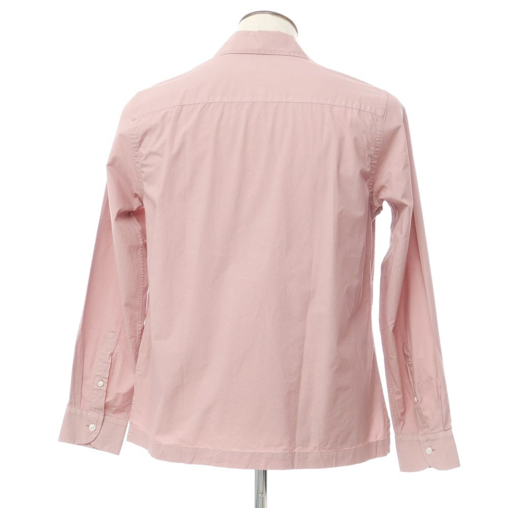 [New] Bagutta Cotton Open Collar Casual Shirt Smoke Pink [Size L] [PNK] [S/S/A/W] [Condition Rank N] [Men&