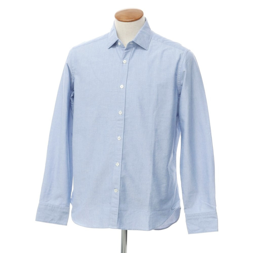 [New] Bagutta Oxford Cotton Casual Shirt Light Blue [40] [Condition Rank N] [Men&