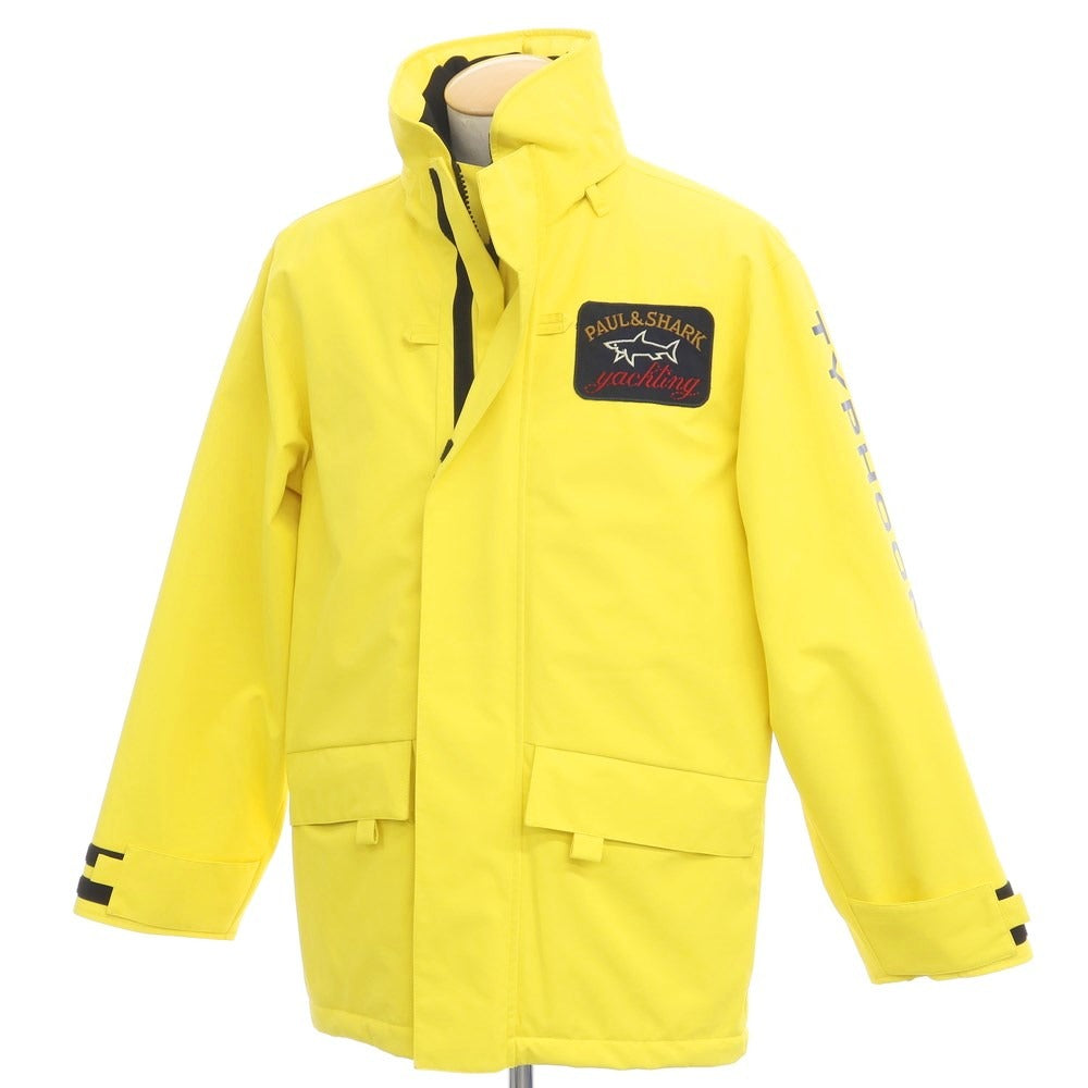 [New] Paul &amp;amp; Shark TYPOON 20000 polyester padded coat, yellow [Size S] [YEL] [A/W] [Condition Rank N] [Men&