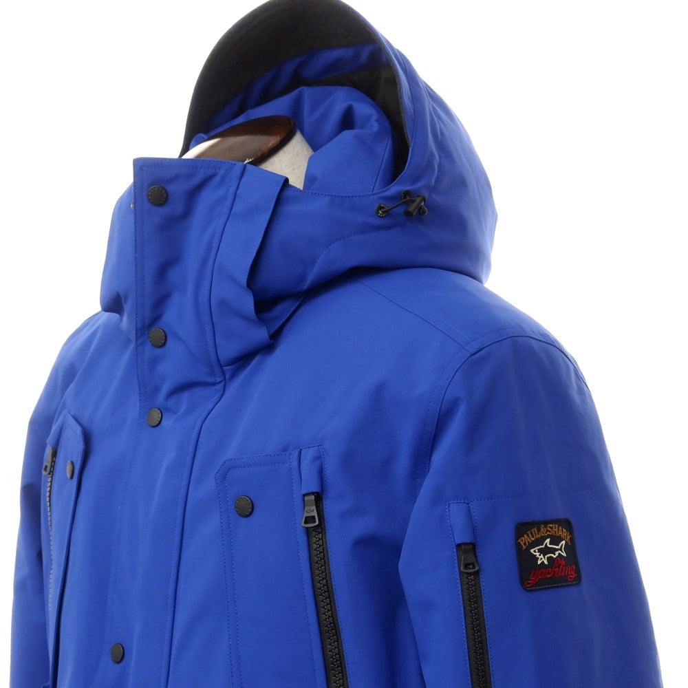 [New] Paul &amp;amp; Shark polyester hooded down coat
 Blue [Size L] [BLU] [A/W] [Condition Rank N] [Men&