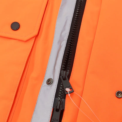 [New] Paul &amp;amp; Shark TYPOON 20000 Padded Down Coat Fluorescent Orange [Size L] [ORG] [A/W] [Condition Rank N] [Men&