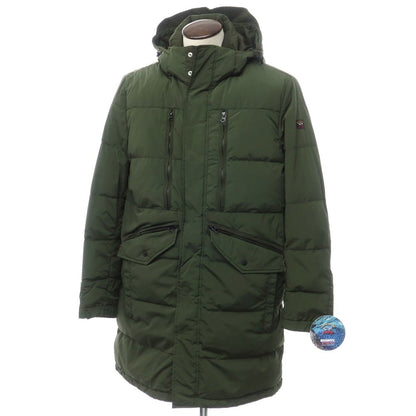 [New] Paul &amp;amp; Shark Nylon Down Coat Olive Green [Size L] [GRN] [A/W] [Condition Rank N] [Men&