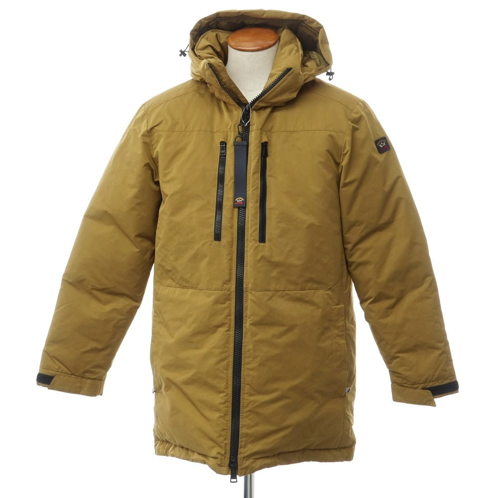 [New outlet] Paul &amp;amp; Shark polyester nylon down coat, ocher color [Size M] [Brown] [A/W] [Condition rank N-] [Men&