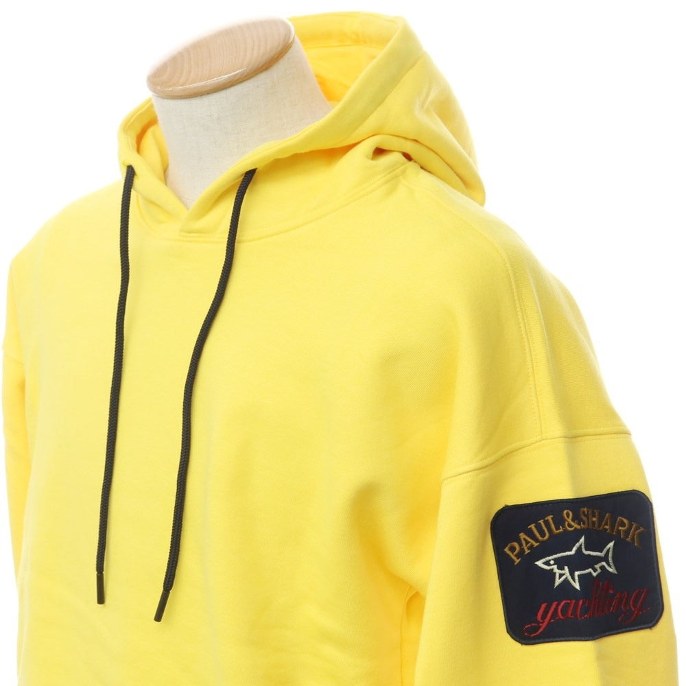 [New] Paul &amp;amp; Shark Cotton Pullover Hoodie
 Yellow [Size S] [YEL] [A/W] [Condition Rank N] [Men&