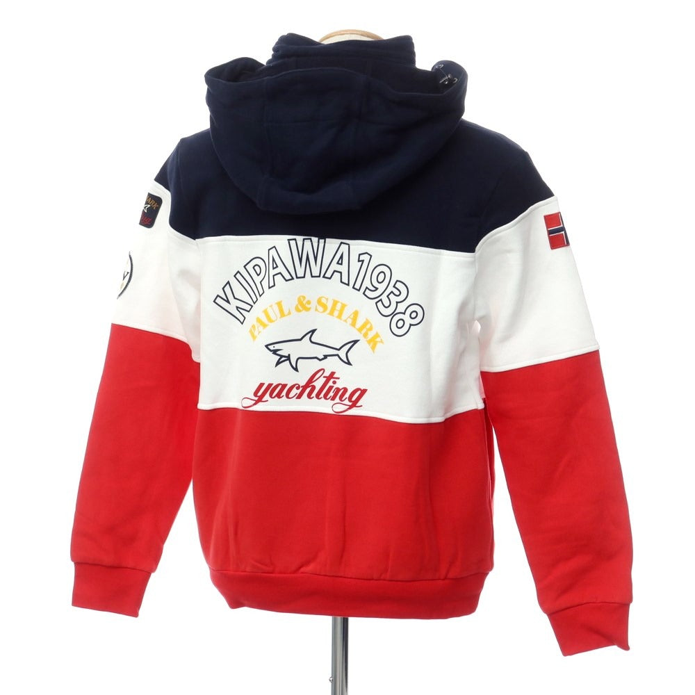 [New] Paul &amp;amp; Shark Cotton Half Zip Hoodie Sweatshirt
 Navy x White [Size S] [NVY] [A/W] [Condition Rank N] [Men&